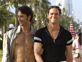 Jim Carrey & Rodrigo Santoro Walking, Gay Comedy I Love You Phillip Morris